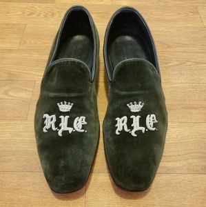 Vintage Ralph Lauren Velvet Slippers